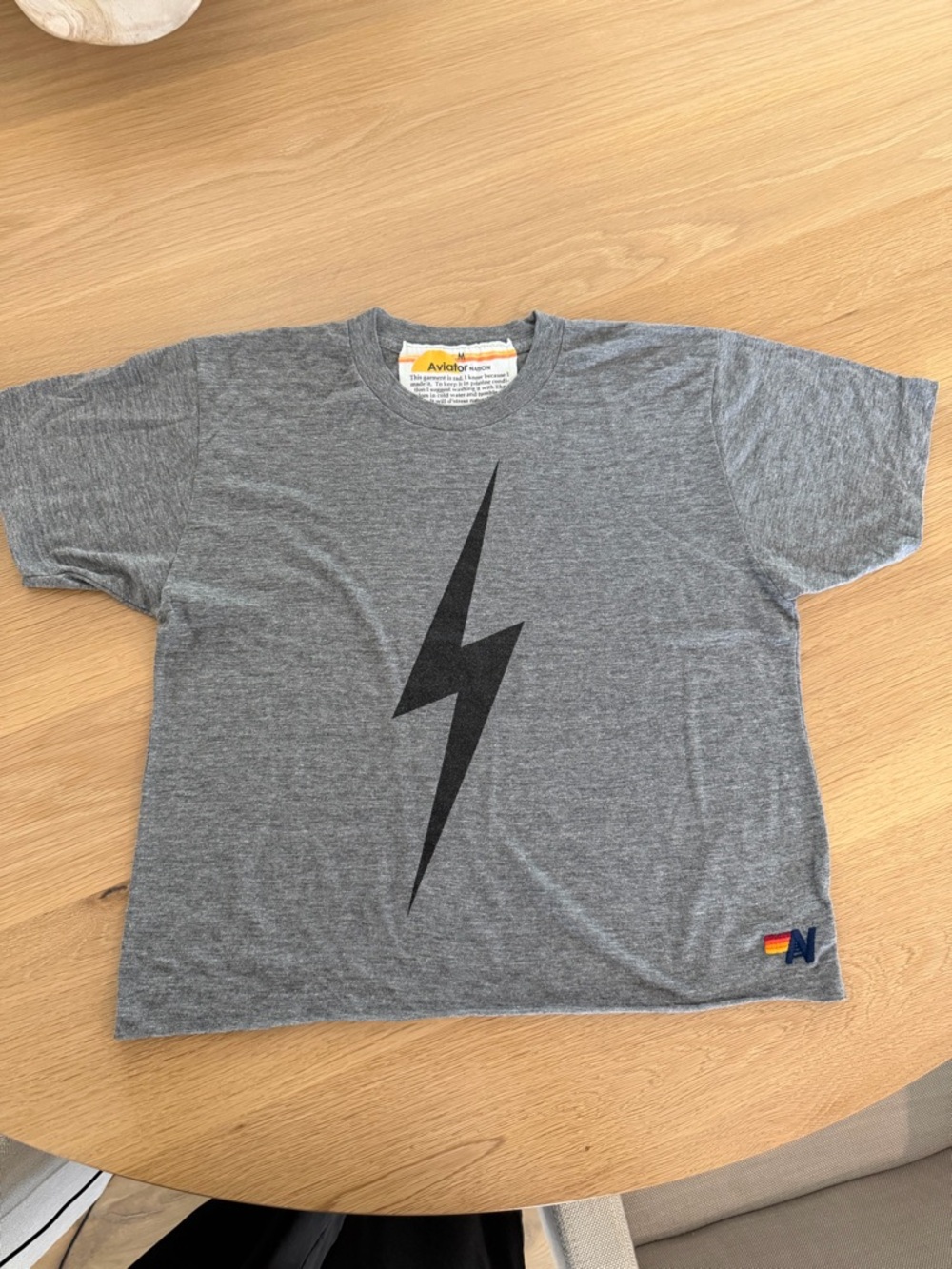 Aviator Nation Bolt Boyfriend Tee